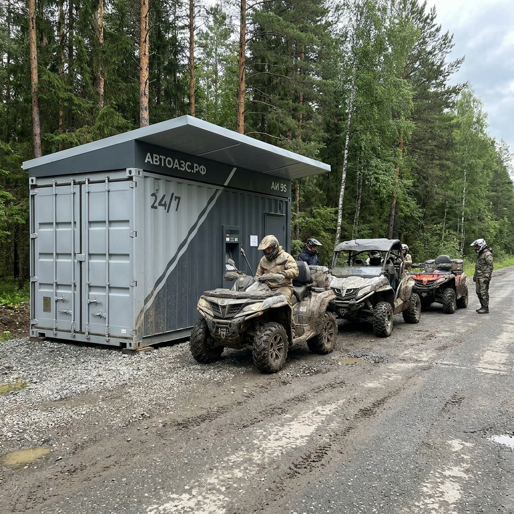 АЗС на базе Морского Контейнера 20 фут